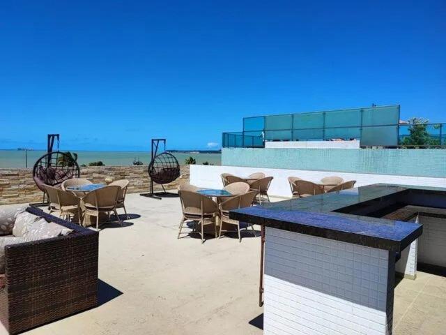 Flat A Beira Mar De Tambau Apartamento